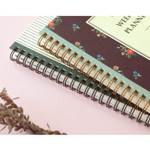 Detail of Becoming wirebound undated weekly planner
