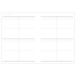 Weekly plan - Becoming wirebound undated weekly planner