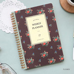 Flower - Becoming undated weekly planner