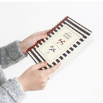 Becoming wirebound undated monthly planner