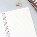 Becoming wirebound undated monthly planner