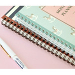 Detail of Becoming undated monthly planner