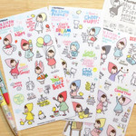 My little friends petit deco sticker set
