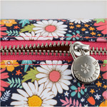 Detail of Flower pattern simple zipper pencil case