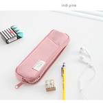 Indi pink - A low hill basic standard pocket pencil case