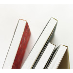 Detail of La vie en rose A5 size plain notepad