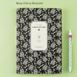 Navy cherry blossom
