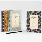 Wirebound spring lined notebook 