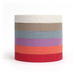 bio washing linen cotton fabric tape 