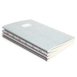Natural and Pure pattern A5 lined notebook
