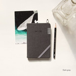 Dark gray - Day by Day small notebook