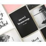 A5 sized lined notebook