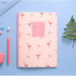 Pink - Make today better aloha lined notebook
