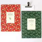 Willow pattern classic free lined notebook