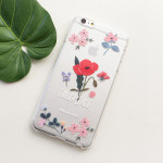 Inspire red - Rim TPU soft iPhone 6 plus case