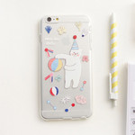 Bear - Rim TPU soft iPhone 6 plus case