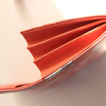 Detail of Rim pattern clear long wallet