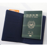 Rim pattern passport cover case