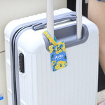 Avec - Rim flower pattern travel luggage name tag