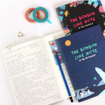 Bon Bon pattern lined notebook medium ver.2 