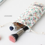 Lovesome - Comely cotton long drawstring pouch