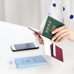 Piece of moment RFID blocking travel passport case