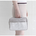 Warm gray - Around'D handle bag in bag