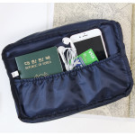 Inside of Around'D handle bag in bag