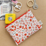 Maple - Willow story pattern coin case wallet