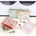 Willow story pattern coin case wallet
