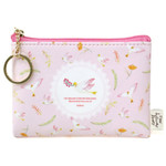 Pink - Willow story pattern coin case wallet