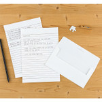 Simple letter and envelope set