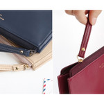 Detail of Walking in the air passport organizer wallet