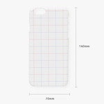 Size of Simple PC hard case for iPhone 6 6S