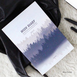 Blue forest - 2017 Dash and Dot Wish dated weekly diary