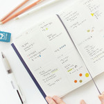 Weekly plan - Growing for a dream undated diary