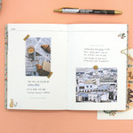 Free note - Mellow pattern undated diary 