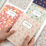 Mellow pattern undated diary 