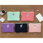 Disco brick air mesh charger pouch 