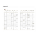 Yearly plan - Record large weekly dated planner Yearly plan - Record large weekly dated planner