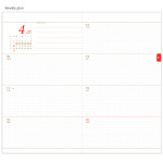 Weekly plan - Edit small dated diary planner