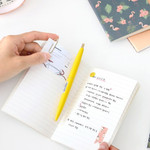 Iconic Pocket thread stitching small line notebook 