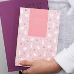 Rose rabbit - 2017 Ardium Pattern monthly dated planner 