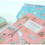 Bon voyage city undated weekly diary  Bon voyage city undated weekly diary