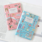 Bon voyage city undated weekly diary  Bon voyage city undated weekly diary