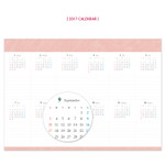 Calendar - 2017 Wanna This Pour vous story dated planner