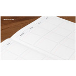 Monthly plan - 2017 Hello gentle breeze blue gray undated diary