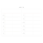 Yearly plan - 2017 Livework Object weekly dated diary