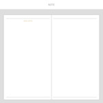 Note - 2017 Daily nice undated diary