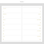 Yearly - 2017 Daily nice undated diary